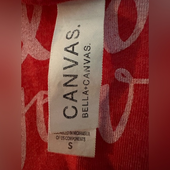 Red Graphic T-Shirt with Bless Your Heart Design - Picture 5 of 6